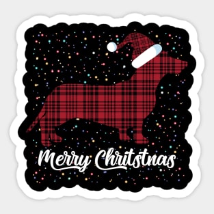 Merry Christmas dog funny gift for dog lover Sticker